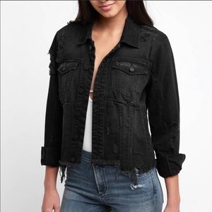 Blanknyc black denim jacket